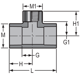 Tee - Special Reinforced Reducing